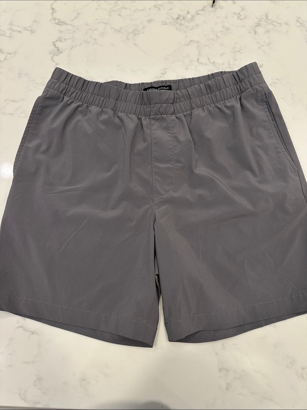 Banana Republic Gray Athletic Drawstring Shorts